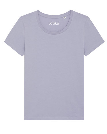 appel Opblazen comfort Lotika dames T-shirt lavender - Lotika