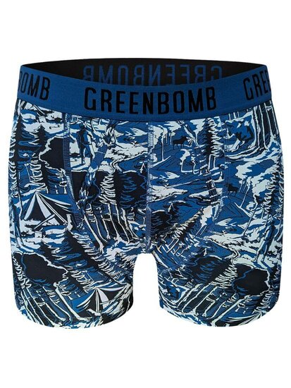 Greenbomb boxershort  nature survive 