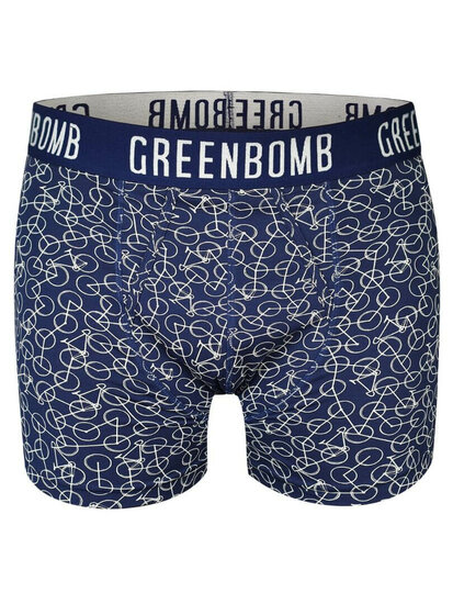 boxershort bike wheel navy