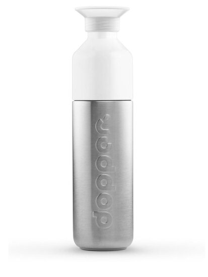 Dopper Steel drinkfles 490 ml - Silver