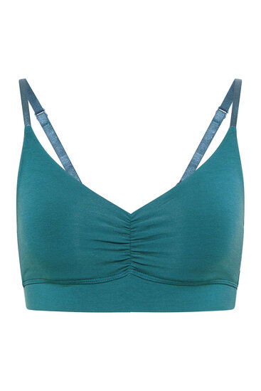 Bralette bermuda blue voorzijde