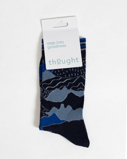 Thougt mountain range socks