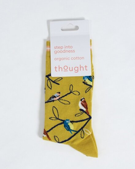 Thought socks multi bird