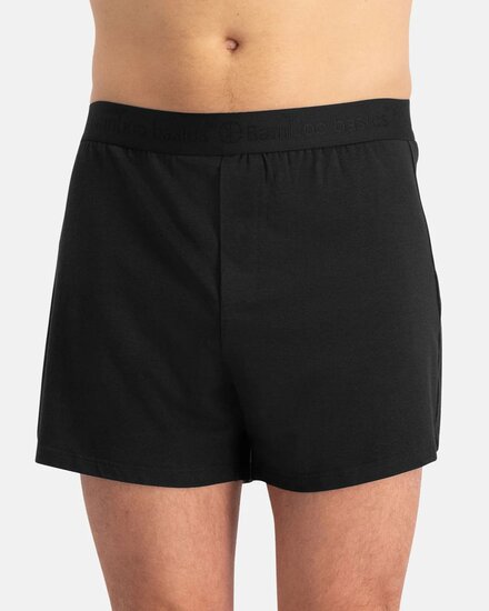 wijde zwarte boxershort