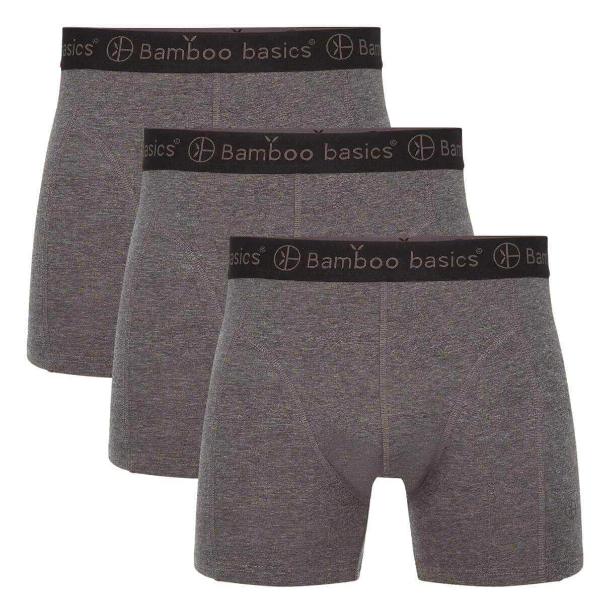 Bamboe boxershorts Rico grijs Lotika