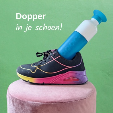 Dopper drinkfles schoencadeautje