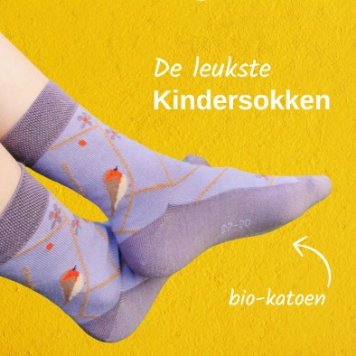 kindersokken met dieren prints