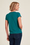 Tranquillo dames T-shirt Tencel - bermuda blue