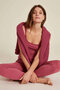 Tranquillo dames hemd Tencel - red violet