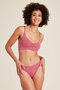 Tranquillo dames bralette bh Tencel - red violet