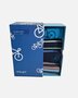 Sokken giftbox heren 4 paar - fietsen en strepen